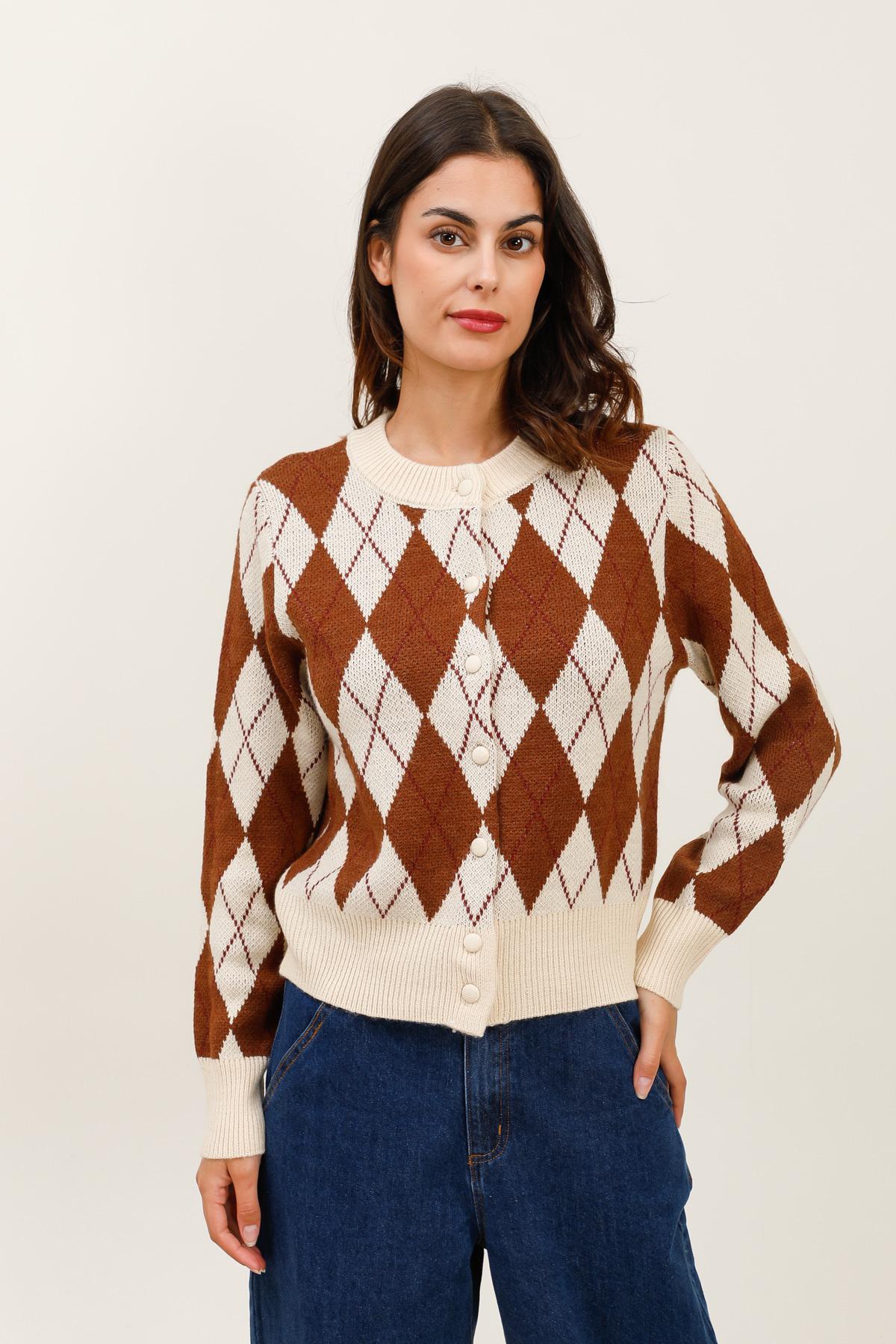 A1557 Gilet en maille