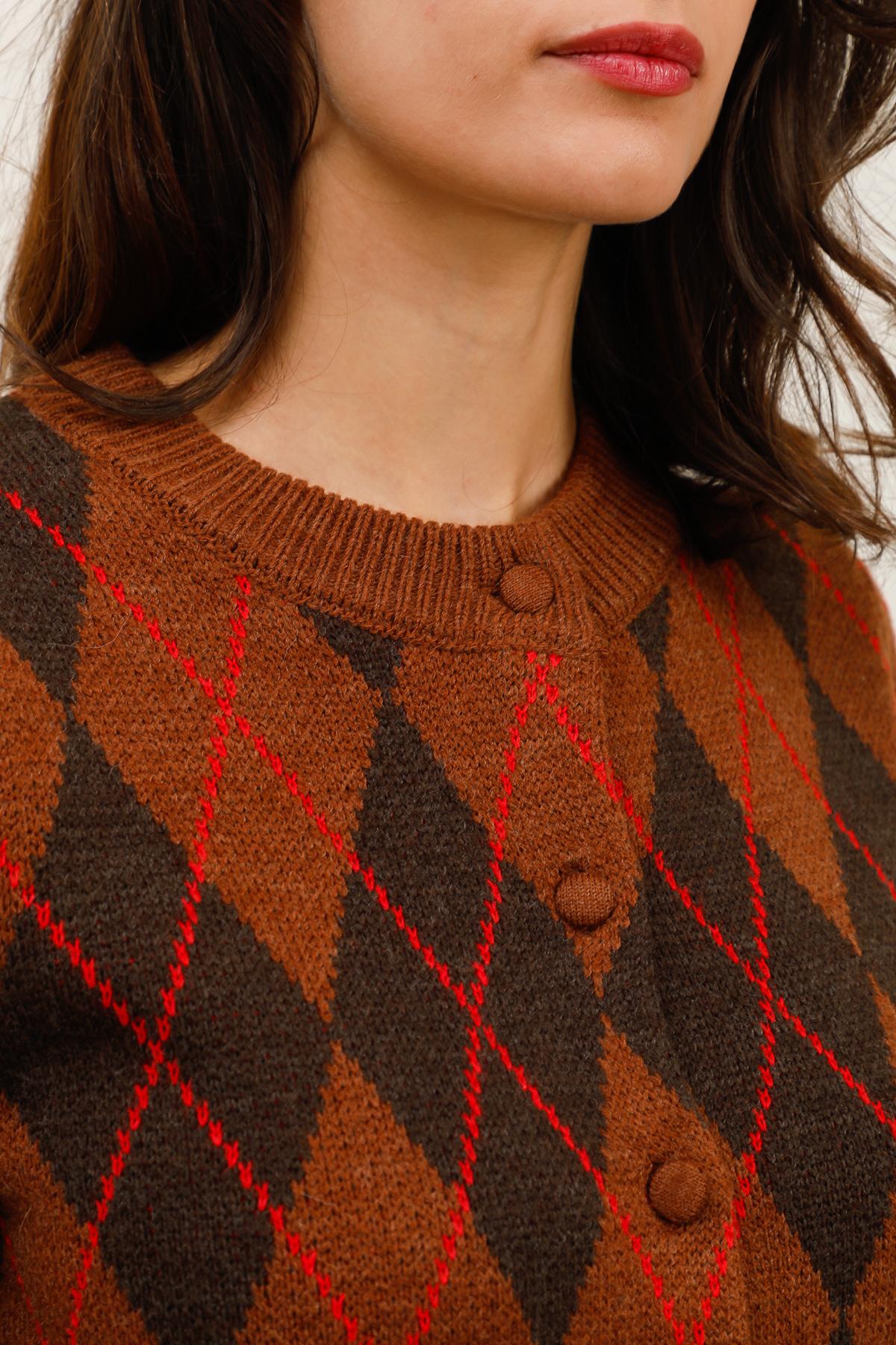 A1557 Gilet en maille