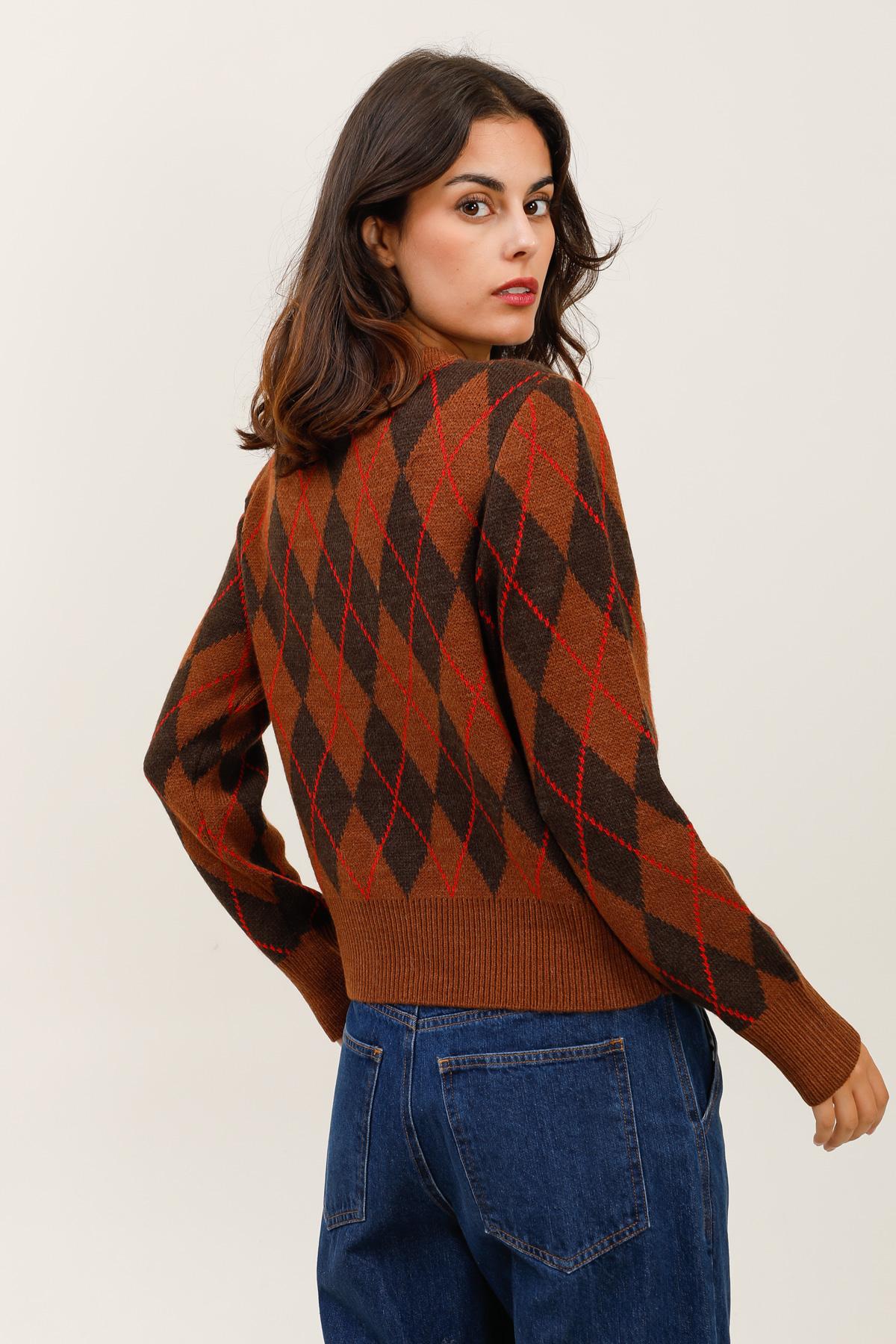 A1557 Gilet en maille