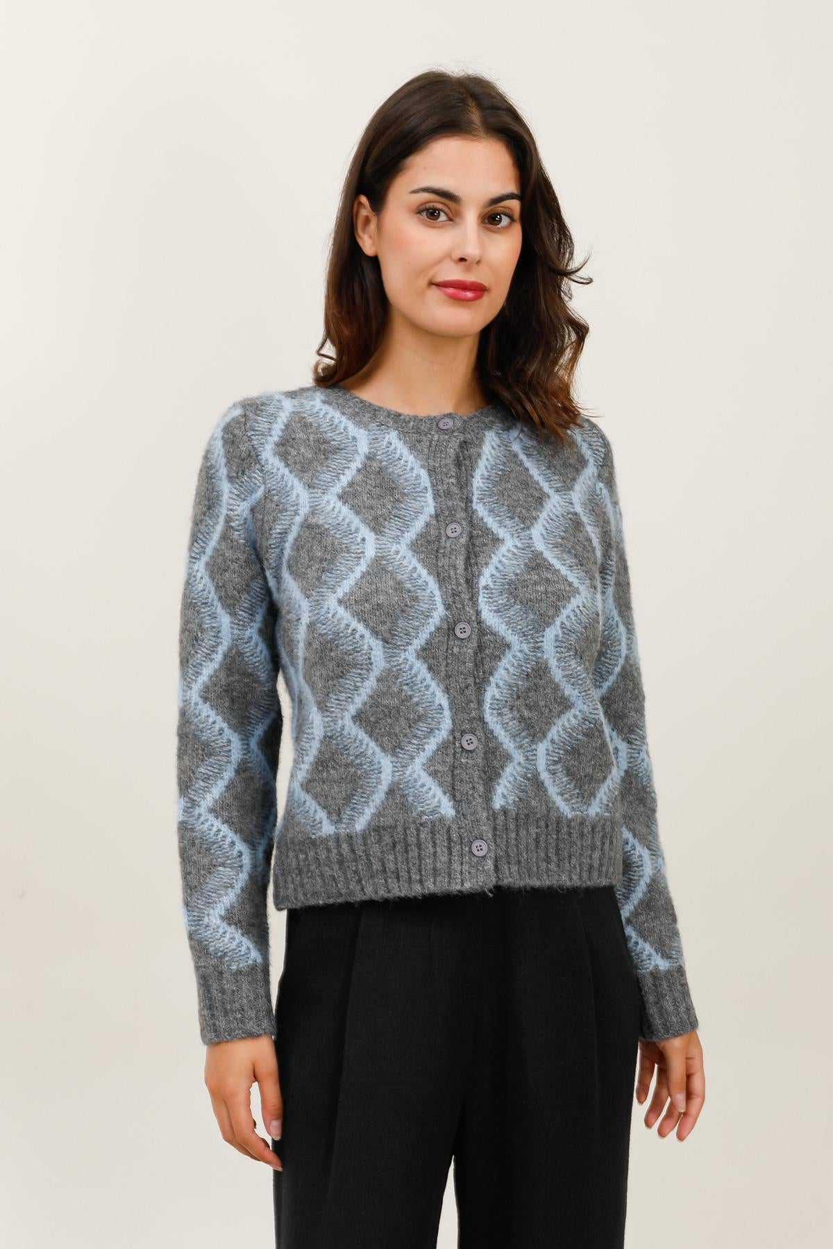 A1558 Gilet en maille