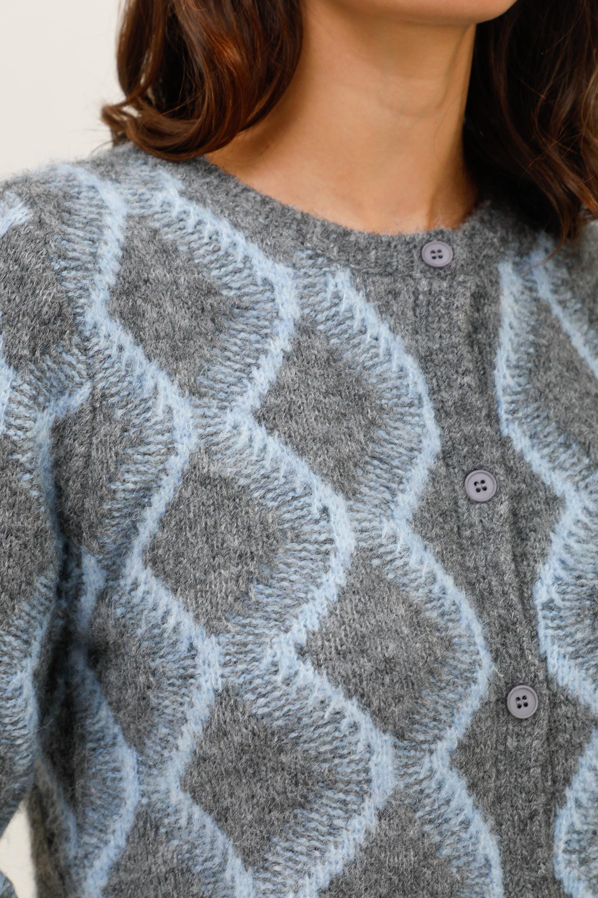 A1558 Gilet en maille