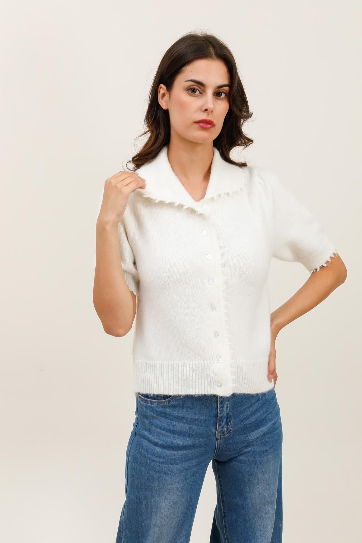 A1561 Gilet en maille