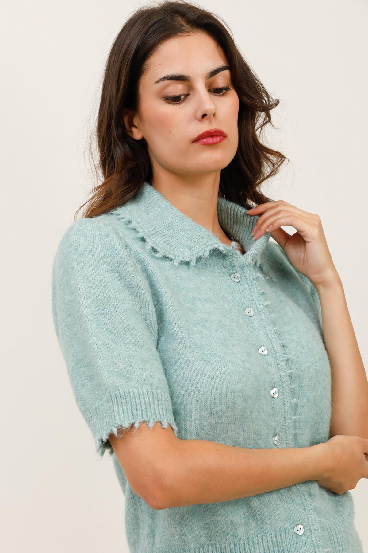 A1561 Gilet en maille