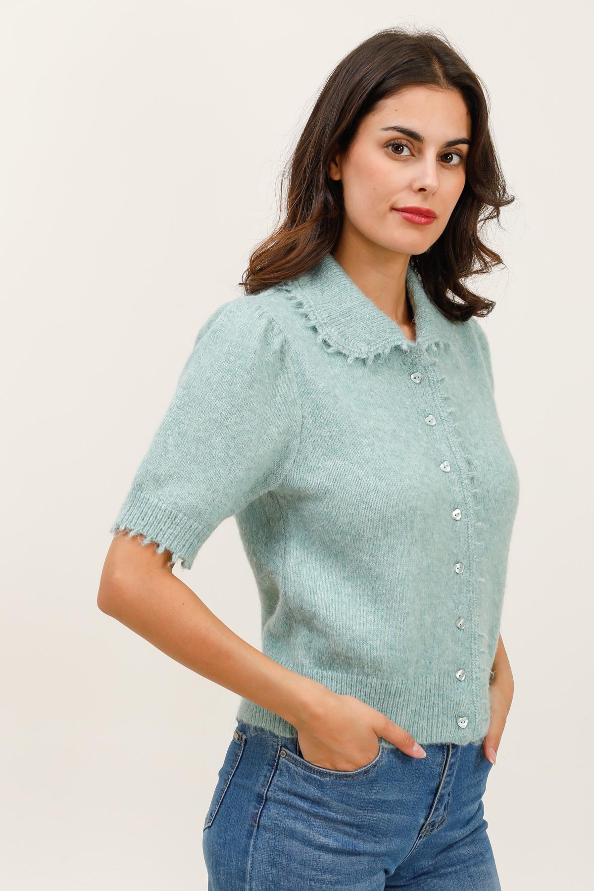 A1561 Gilet en maille