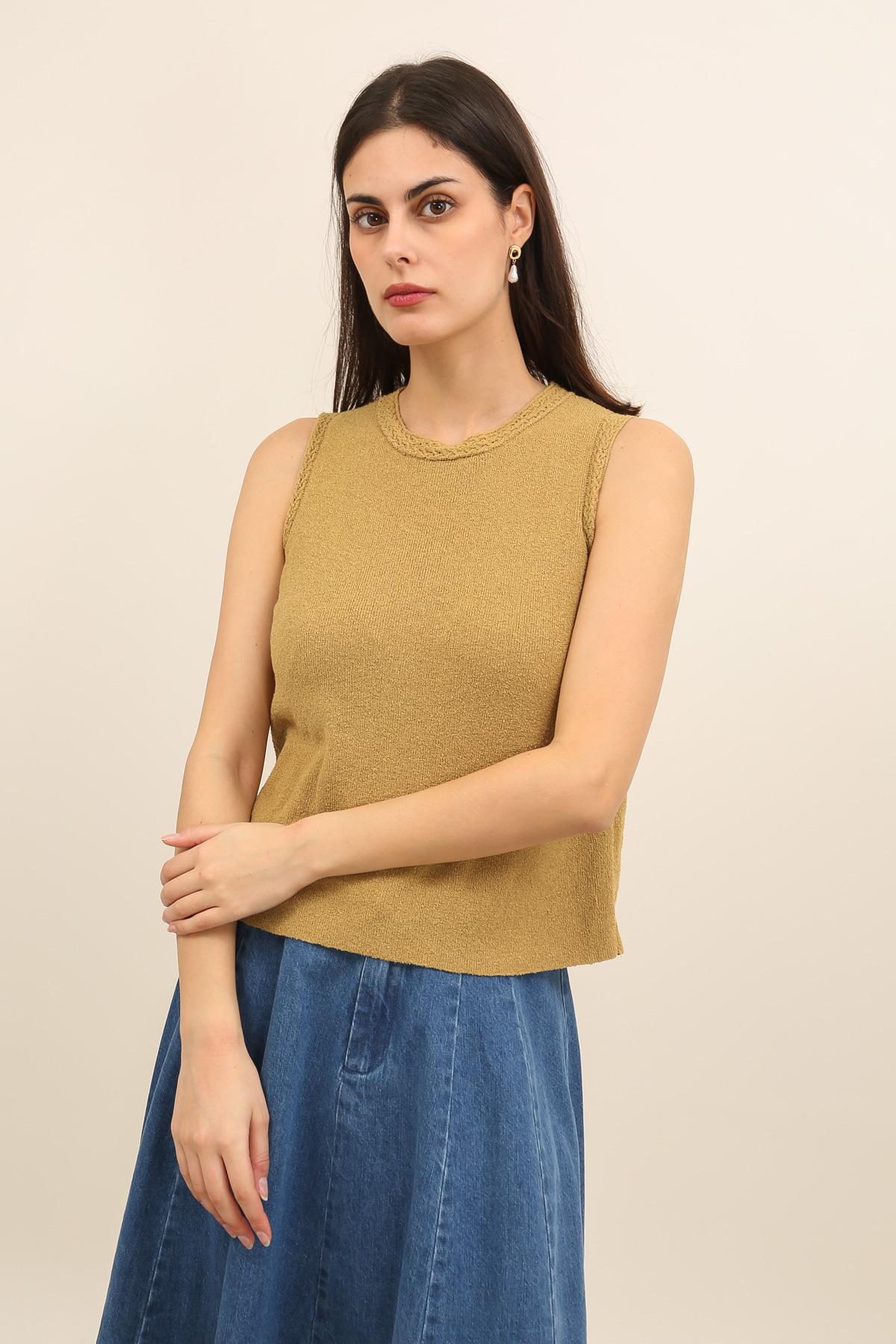 Camiseta sin mangas de malla A1580