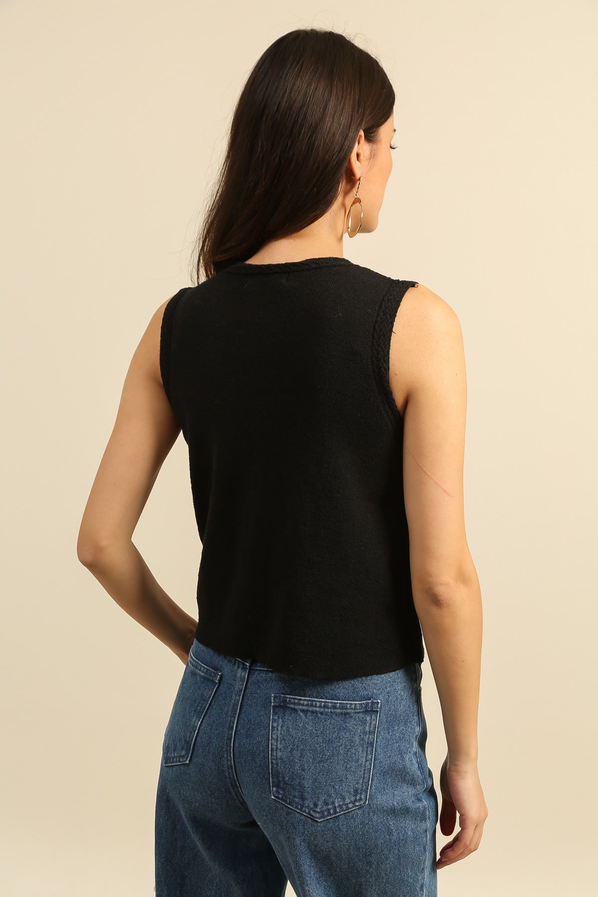 Camiseta sin mangas de malla A1580